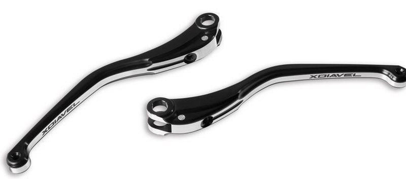 Ducati / ドゥカティ純正商品 ビレットアルミ製ブレーキとクラッチレバーのセット | 96180411A
