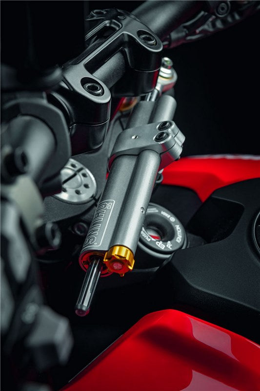 Ducati / ドゥカティ純正アクセサリー オーリンズ アジャスタブルステアリングダンパー | 96280591AA