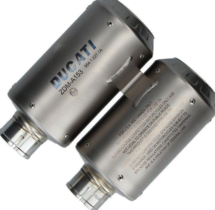 Ducati / ドゥカティ純正商品 Akropovic スーパースポーツサイレンサー | 96481201A