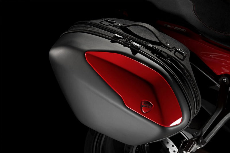 Ducati / ドゥカティ純正アクセサリー サイドパニア スターホワイトシルク | 96781141b