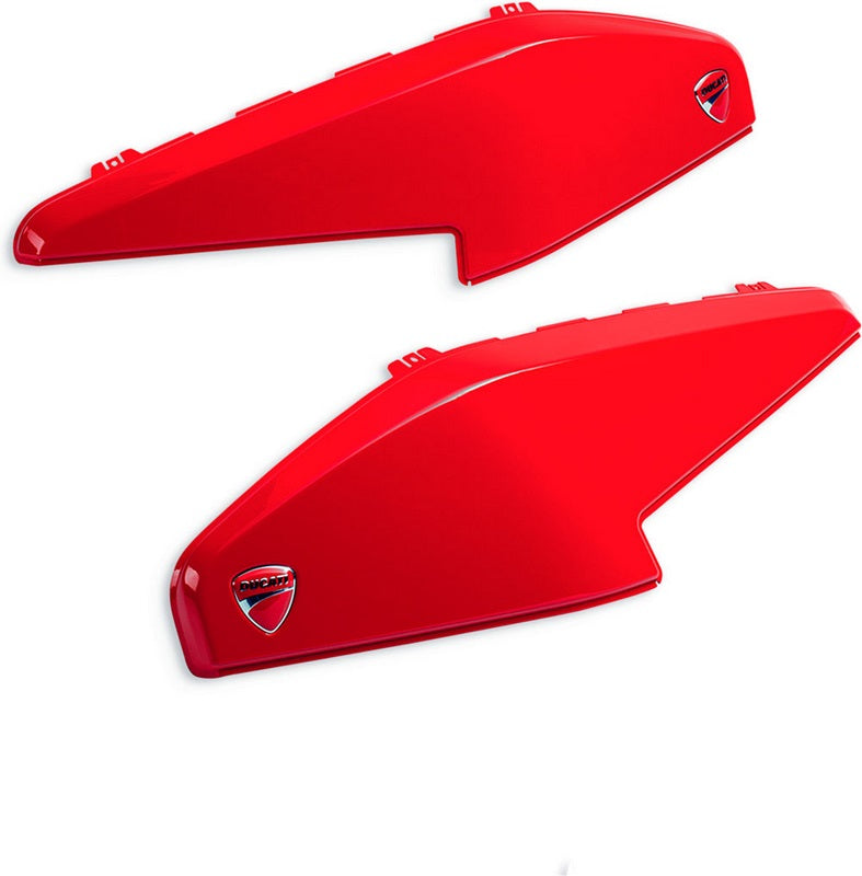 Ducati / ドゥカティ純正アクセサリー Rigidサイドパニア 用カバーセット グロッシーグレー | 96781441a