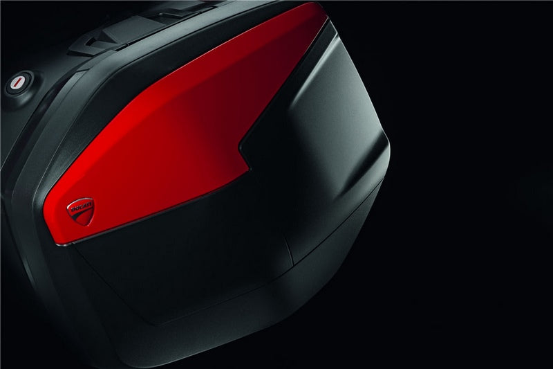Ducati / ドゥカティ純正アクセサリー Rigidサイドパニアカバーセット GPホワイト | 96781521AA