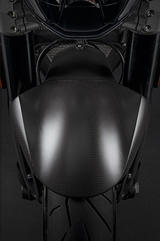 Ducati / ドゥカティ純正アクセサリー カーボンフロントマッドガード ポリッシュド | 96980771AB