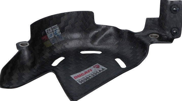 Ducati / ドゥカティ純正商品 カーボン フロントスプロケットカバー | 96981331AA