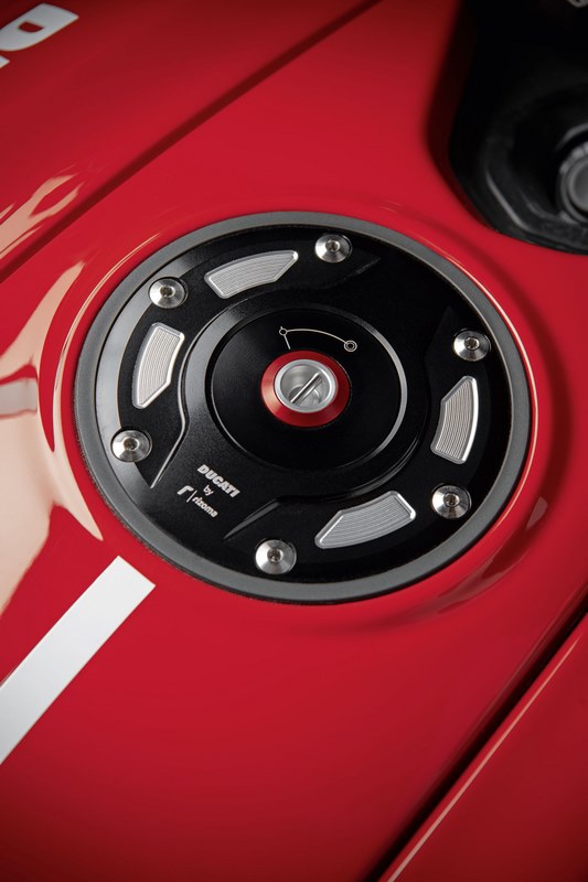 Ducati / ドゥカティ純正アクセサリー ビレット アルミ タンクキャップ  | 97780101AA