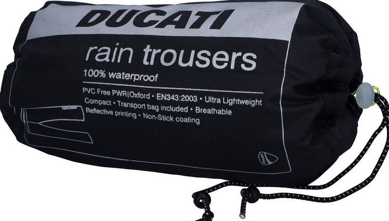 Ducati / ドゥカティ純正商品 Strada 2 - レイントラウザー ブラック | 98102831