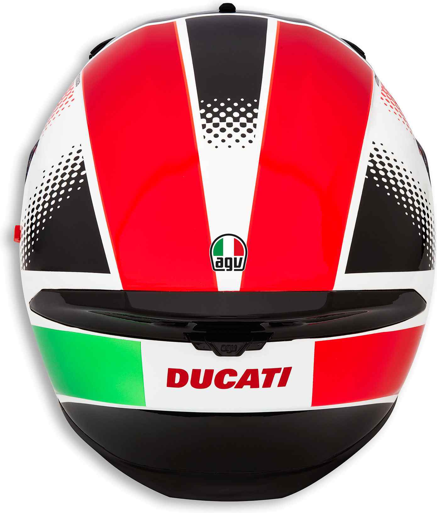 Ducati / ドゥカティ純正商品 Peak V3 - フルフェイスヘルメット レッド/ホワイト/ブラック | 98103700