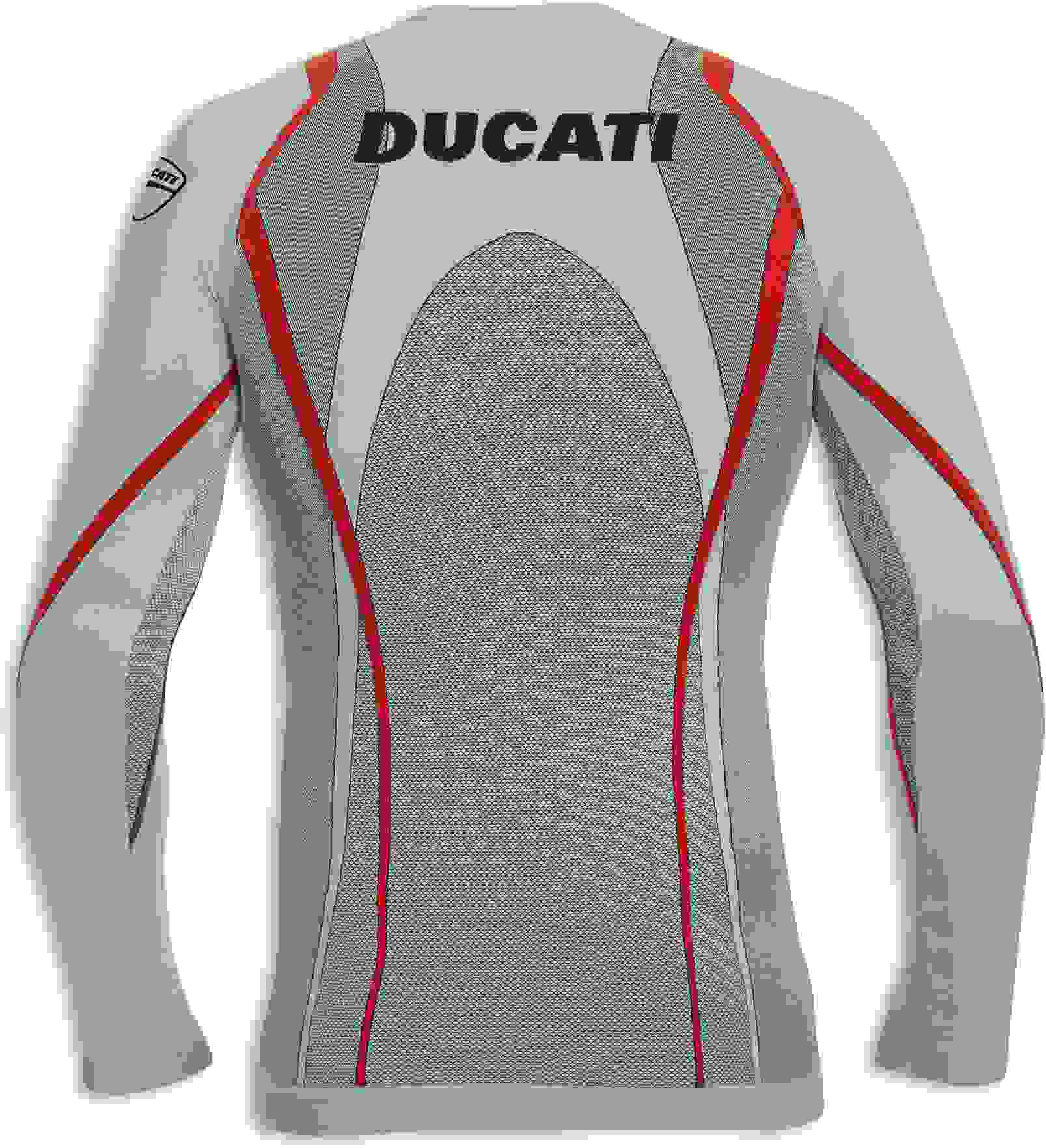 Ducati / ドゥカティ純正商品 Cool Down - ロングスリーブシームレス Tシャツ グレー | 98104001