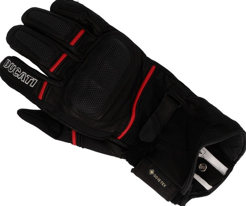 Ducati / ドゥカティ純正商品 Strada C4 - ファブリック-レザーグローブ ブラック | 98104007