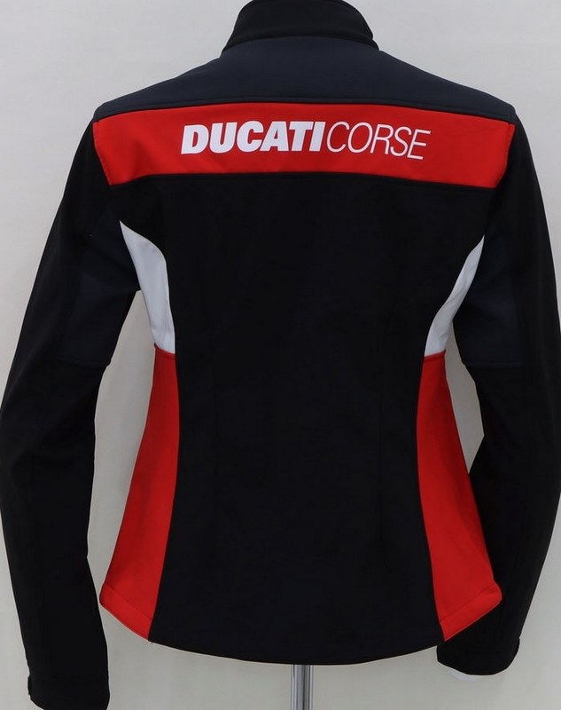 Ducati Accessories Corse Windproof 3 Windproof Jacket Black-Red-Grey For Woman | 98104048