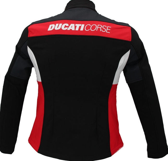 Ducati Accessories Corse Windproof 3 Windproof Jacket Black-Red-Grey For Woman | 98104048