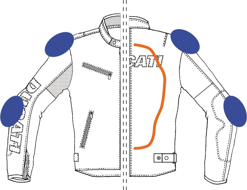 Ducati / ドゥカティ純正商品 Company C3 - レザージャケット | 9810705