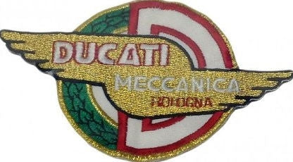 DUCATI / ドゥカティ Genuine PATCH DUCATI / ドゥカティ MECCANICA GOLD | 98701202010