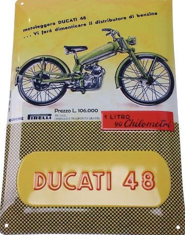 DUCATI / ドゥカティ Genuine DUCATI / ドゥカティ 48 METAL SIGN | 987694029