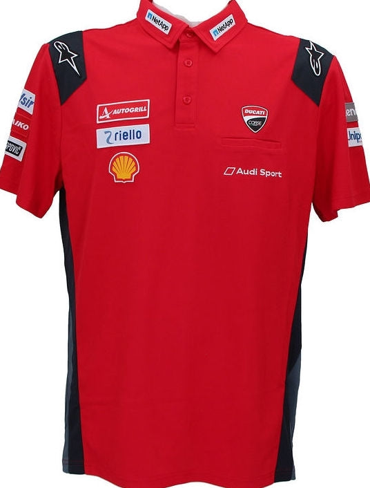 DUCATI / ドゥカティ Genuine REPLICA GP 19 POLO-SHIRT XL | 987700136