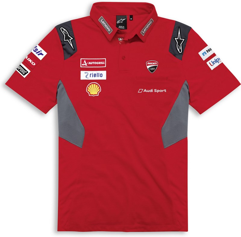 Ducati Accessories Gp Team Replica 20 Short-Sleeved Polo Shirt Red For Men | 98770185