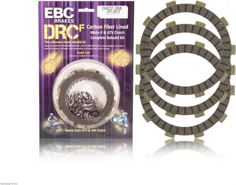EBC / イービーシーブレーキ DRCF085 ハイエンドDRCF カーボンクラッチキット スチールディスク付 | DRCF085
