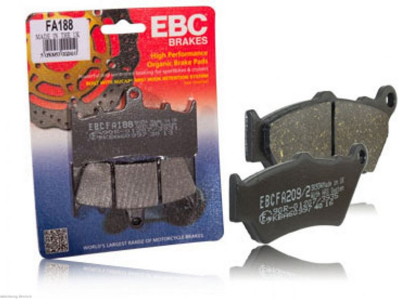 EBC / イービーシーブレーキ FA727 ブラックスタッフブレーキパッド (オーガニック) | FA727