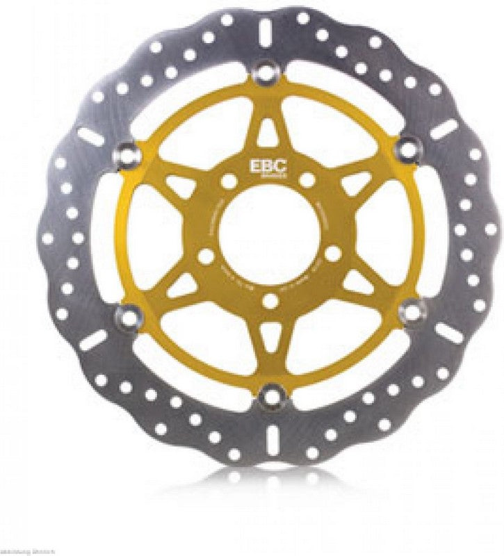 EBC / イービーシーブレーキ MD8014XC INOX XC Disc / フローティングステンレススチールブレーキディスク付き ゴールドアルミインナーリング | MD8014XC
