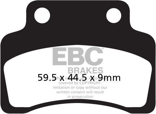 EBCブレーキ SFA シリーズ スクーター オーガニック パッド フロント左側用 | SFA235
