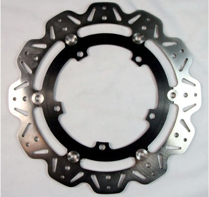 EBCブレーキ Veeシリーズ Sport バイク ブレーキディスク（ブラックハブ）フロント左側用 | VR817BLK