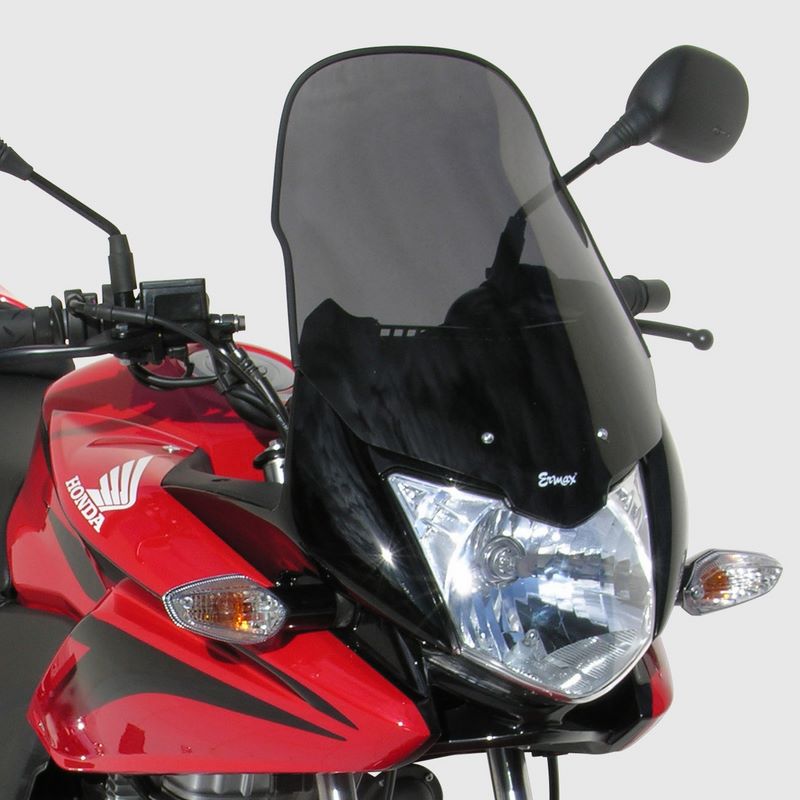 Ermax / アルマックス high protection screen +13 cm (total height 44 cm ) for CBF 125 (+ screws kit ) 2009/2014 red | 010106106