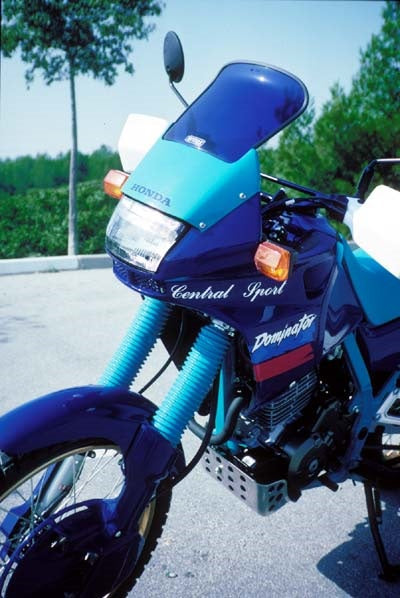 Ermax / アルマックス high protection screen + 15 cm 3 holes for dominator 650 88/91 black dark | 010156018