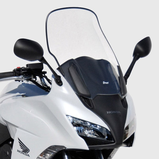 Ermax / アルマックス high protection windshield (10cm + soit 46 5cm ) for CBF 1000 FA 2010-2017 dark black | 010156117