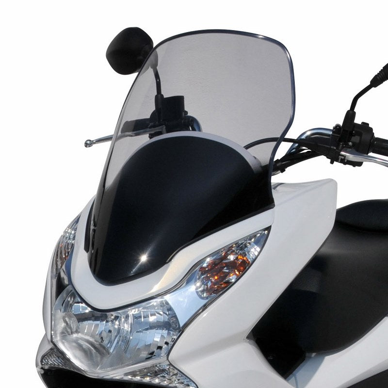 Ermax / アルマックス pare shield Ermax / アルマックス scooter hight protection +12 cm (total height 53 cm ) for 125 PCX 2010/2013 black dark | 010156118