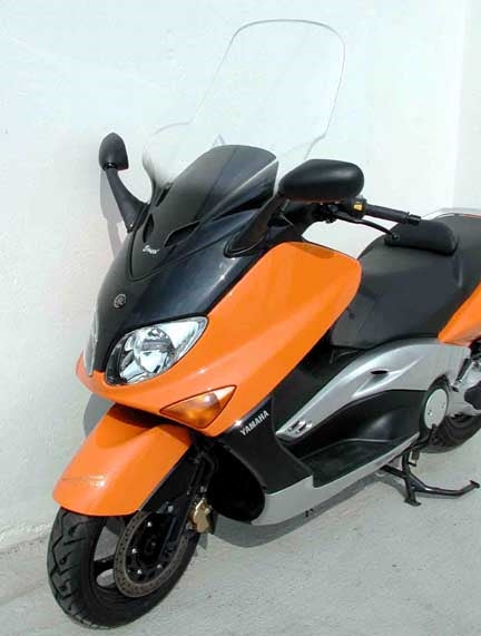 Ermax / アルマックス high protection windshield (10cm + soit 81cm ) for T MAX 500 2001-2007 light brown | 010202058
