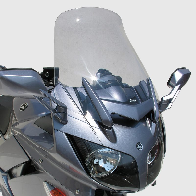 Ermax / アルマックス high protection screen (+ 5cm soit 51cm ) for FJR 1300 2006-2012 light black | 010203083