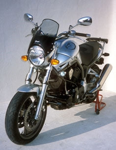 Ermax / アルマックス high protection screen + 10 cm (total height 32 cm ) for BT 1100 bulldog (+ kit fix ) satin black | 010247071