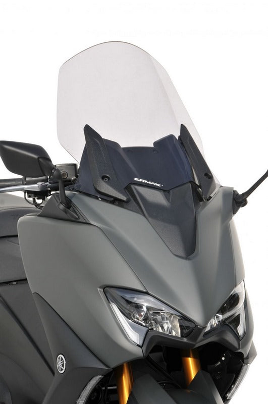 Ermax / アルマックス Scooter Windshield High Protection (53Cm ) Ermax / アルマックス For Tmax 560 2020 -2021 Gris Satin (Opaque)  | 0102Y92-83