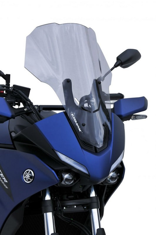 Ermax / アルマックス High Protection Windshield (49Cm ) Ermax / アルマックス For Mt07 Tracer 2020 -2022 Noir Satin (Opaque)  | 0102Y93-47