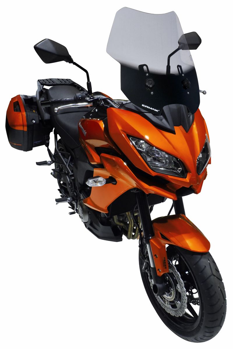 Ermax / アルマックス high protection windshield (41cm épaisseur 4mm ) for VERSYS 650 2015-2019 light black | 010303089