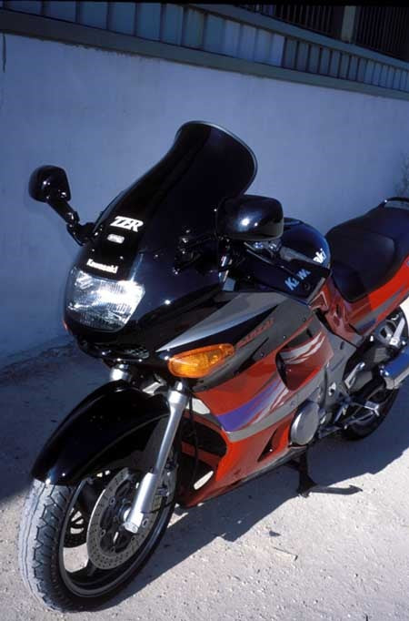 Ermax / アルマックス high protection windshield for ZZR 600 93/2004 grey | 010354022