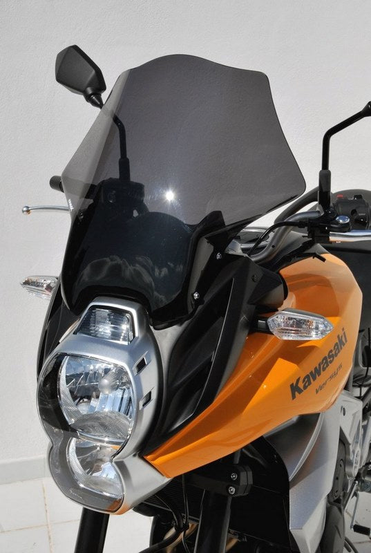Ermax / アルマックス High Protection Windshield (Total Height 38Cm ) Ermax / アルマックス For Versys 650 2010-2014 Gris Satin (Opaque)  | 010383078