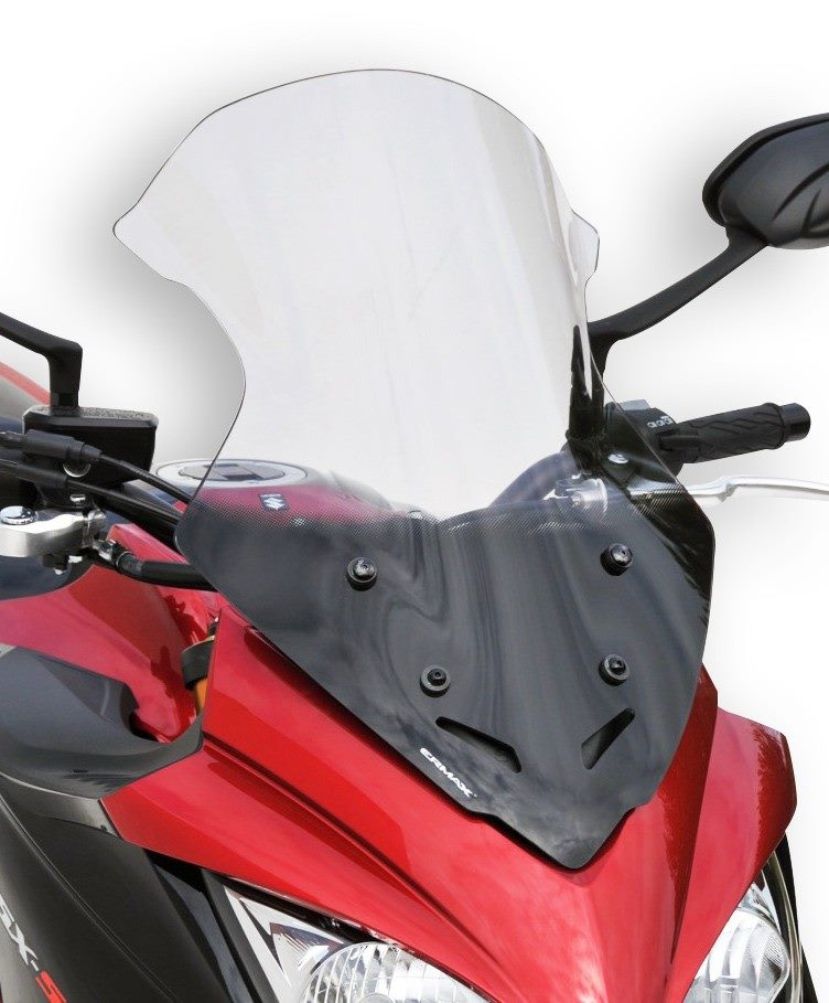 Ermax / アルマックス high protection windshield (56cm ) for GSX s 1000 F 2015-2019 light brown | 010402108