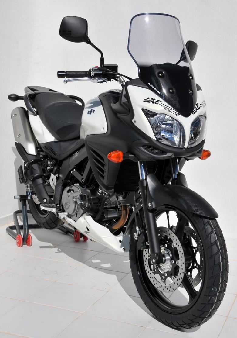 Ermax / アルマックス high protection screen (+ 8cm soit 50cm ) for DL 650 v STROM / XT 2012-2016 light black | 010403107