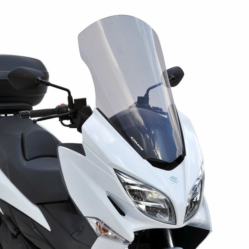 Ermax / アルマックス high protection windshield (69 cm ) for BURGMAN 400 2017-2019 grey | 0104Y83-54