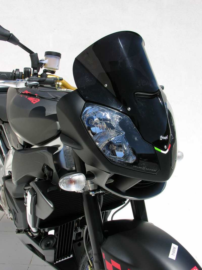 Ermax / アルマックス high protection windshield for RSV 1000 TUONO R 2006/2011 clear | 010801071