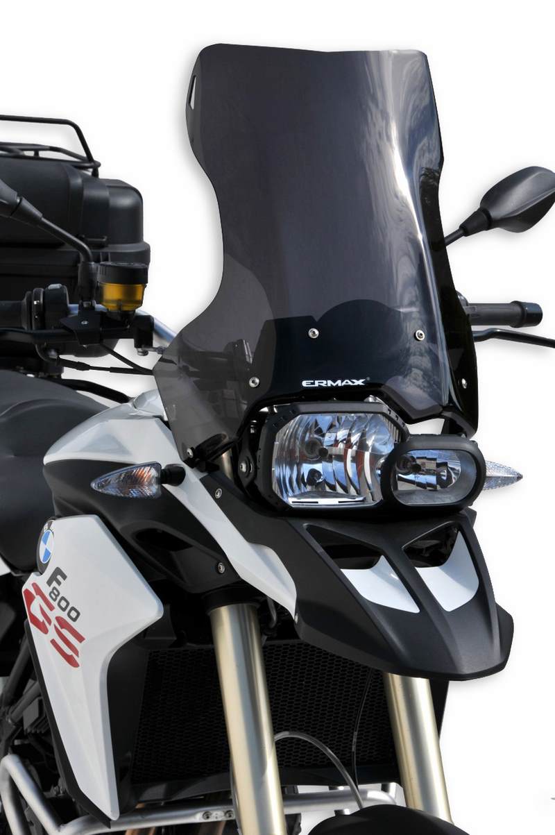 Ermax / アルマックス high protection windshield 45 cm for F 800 GS (+ kit fix ) 2013/2017 fumé | 011002033