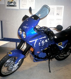 Ermax / アルマックス high protection screen for tiger 900 95/98 satin black | 012147004