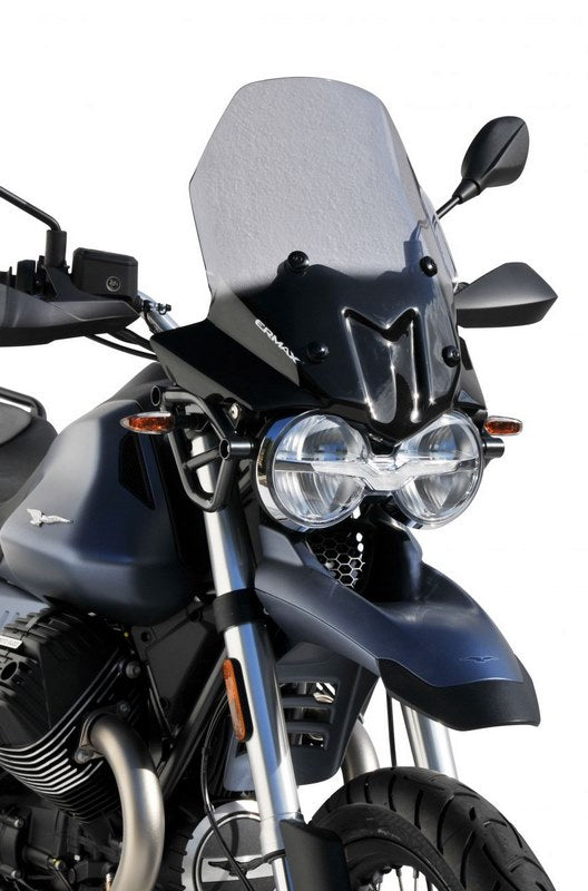 Ermax / アルマックス High Protection Windshield (48Cm ) Ermax / アルマックス For V85 Tt 2019-2021 Noir Satin (Opaque)  | 0126009-47