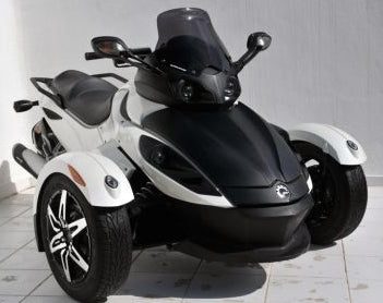 Ermax / アルマックス high protection windshield for SPYDER RS/RSS 990 2008-2012 light black | 012903001