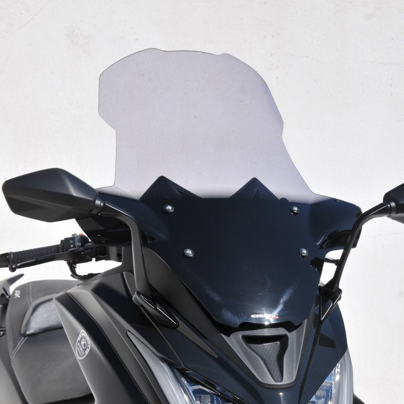 Ermax / アルマックス high protection windshield (74 cm ) for AK 550 2017-2019 light black | 0141017-03