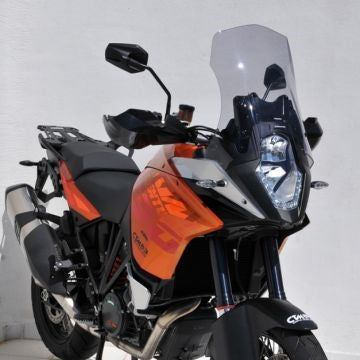 Ermax / アルマックス high protection windshield (+ 5cm ) for 1050 Adventure 2015 light black | 015403K05