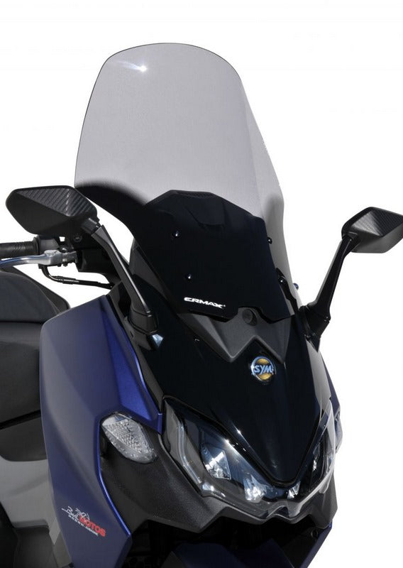 Ermax / アルマックス Scooter Windshield High Protection (64Cm ) Ermax / アルマックス For Maxsym 500 Tl 2020 -2022 Noir Satin (Opaque)  | 0188017-47