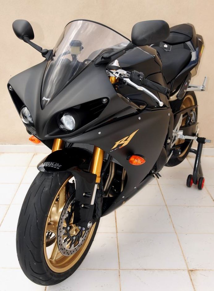 Ermax / アルマックス original size screen (43cm ) for YZF R1 2009-2014 light black | 020203094