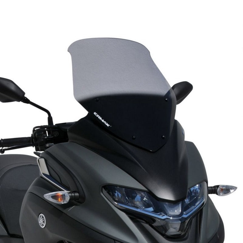 Ermax / アルマックス Pare Brise Scooter Taille Origine (52 5Cm ) Ermax / アルマックス For Tricity 300 2020-2021 Noir Satin (Opaque)  | 0202Y94-47